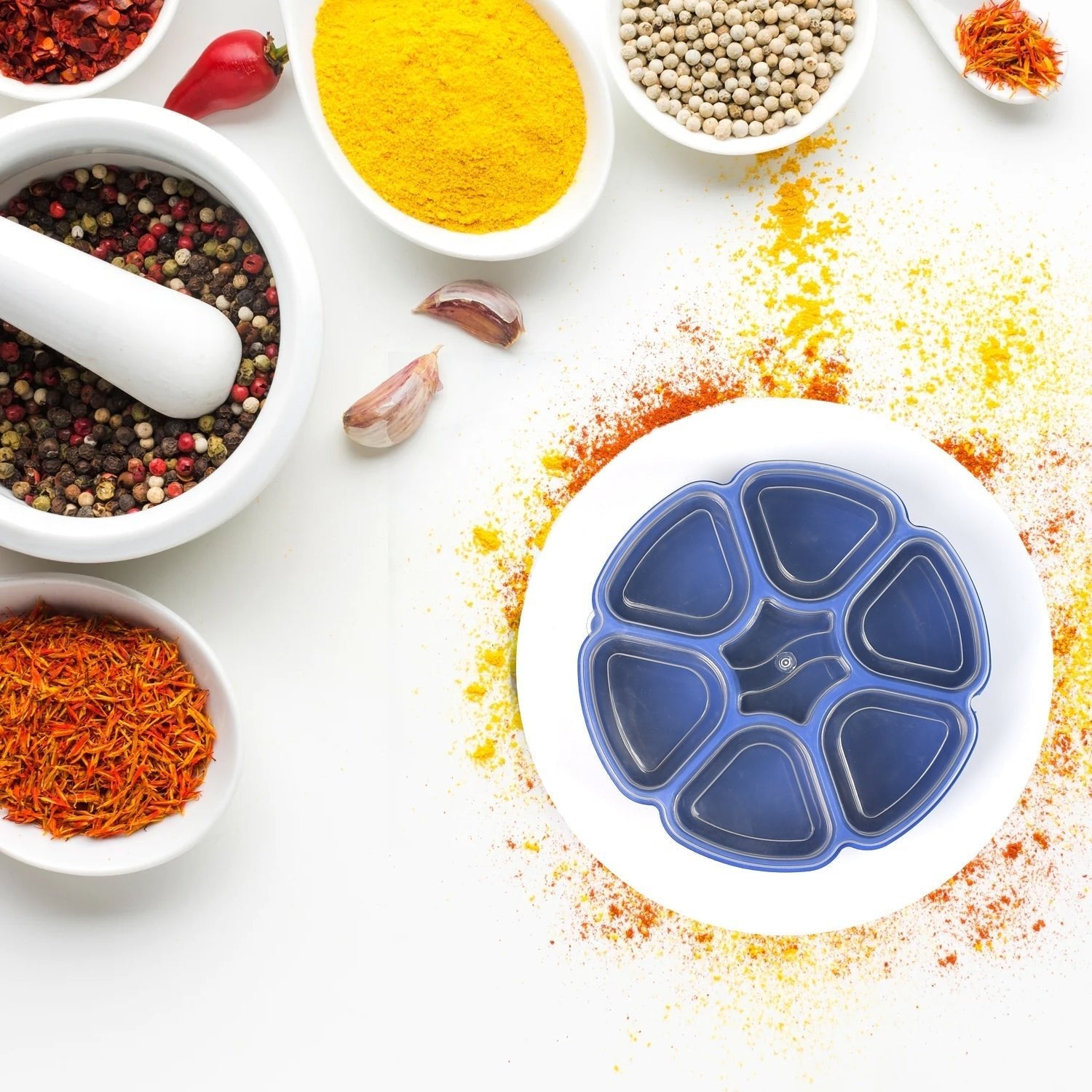Versatile Kitchen Masala Box with Unique Design - infinityexculsivestore.com