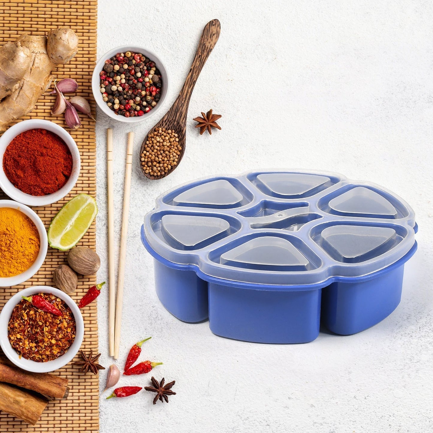 Versatile Kitchen Masala Box with Unique Design - infinityexculsivestore.com
