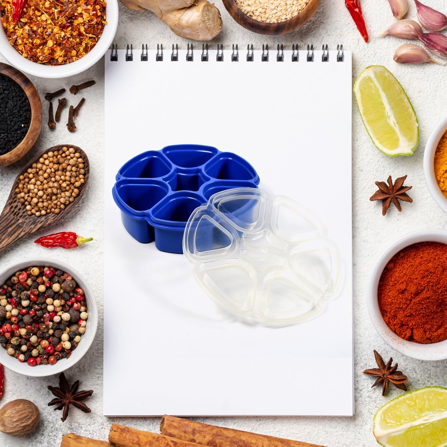 Versatile Kitchen Masala Box with Unique Design - infinityexculsivestore.com
