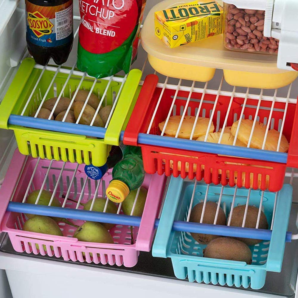 Virgin Freeze Storage Unbreakable Adjustable basket with Extra Storage - infinityexculsivestore.com