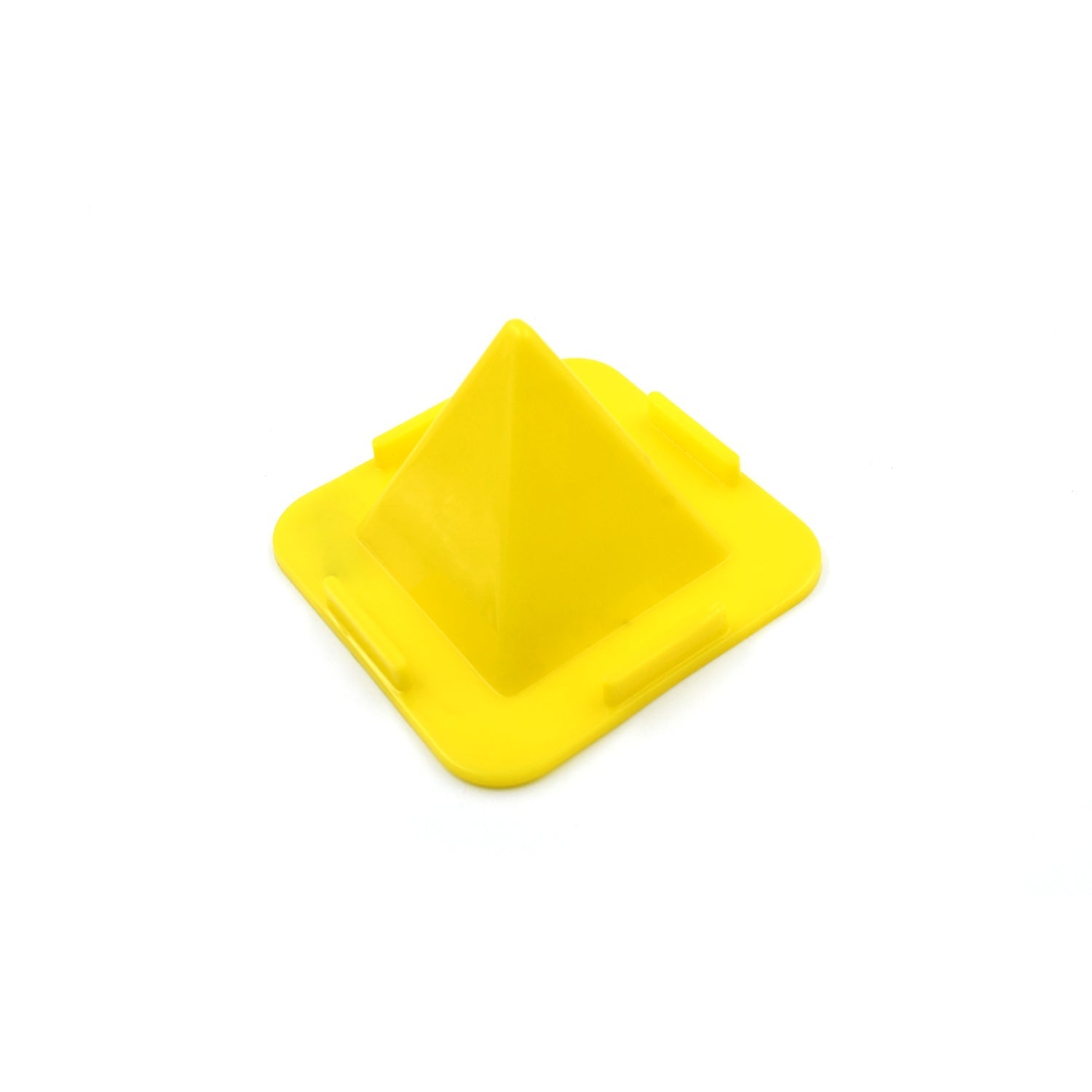 Virgin Mobile Accessories Universal Portable Four - Sided Pyramid Shape Desktop/ Table Mobile Holder Stand for car dashboard recording on desk vent office holder - infinityexculsivestore.com