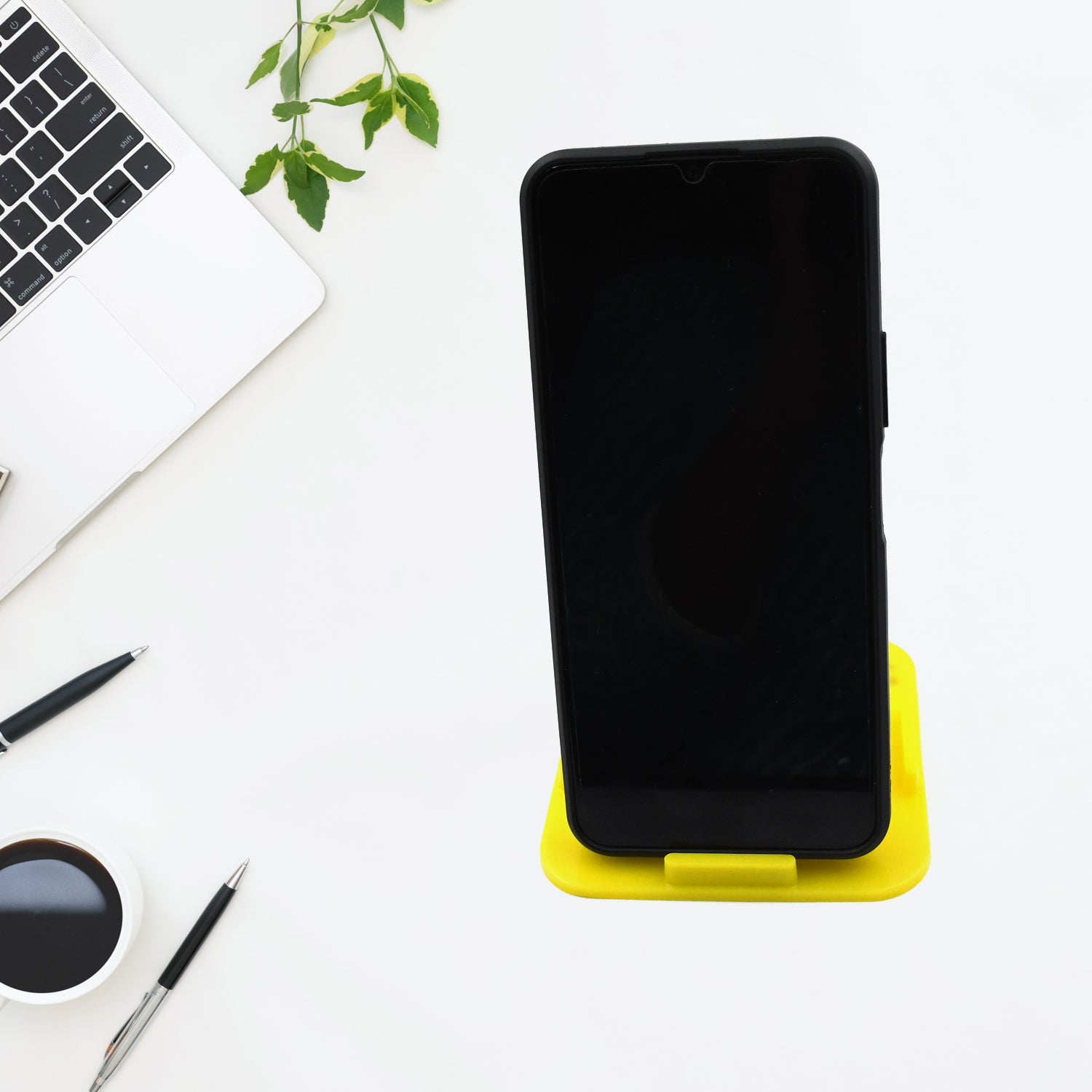 Virgin Mobile Accessories Universal Portable Four - Sided Pyramid Shape Desktop/ Table Mobile Holder Stand for car dashboard recording on desk vent office holder - infinityexculsivestore.com
