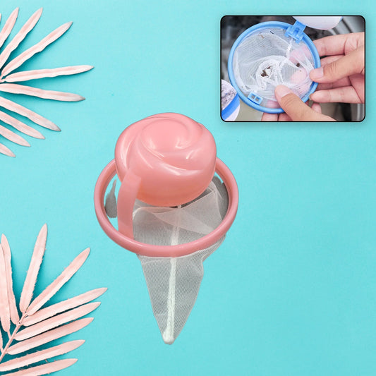 WASHING MACHINE FLOATING FILTER LINT MESH BAG NET POUCH HAIR / LINT CATCHER HOUSEHOLD TOOL - infinityexculsivestore.com