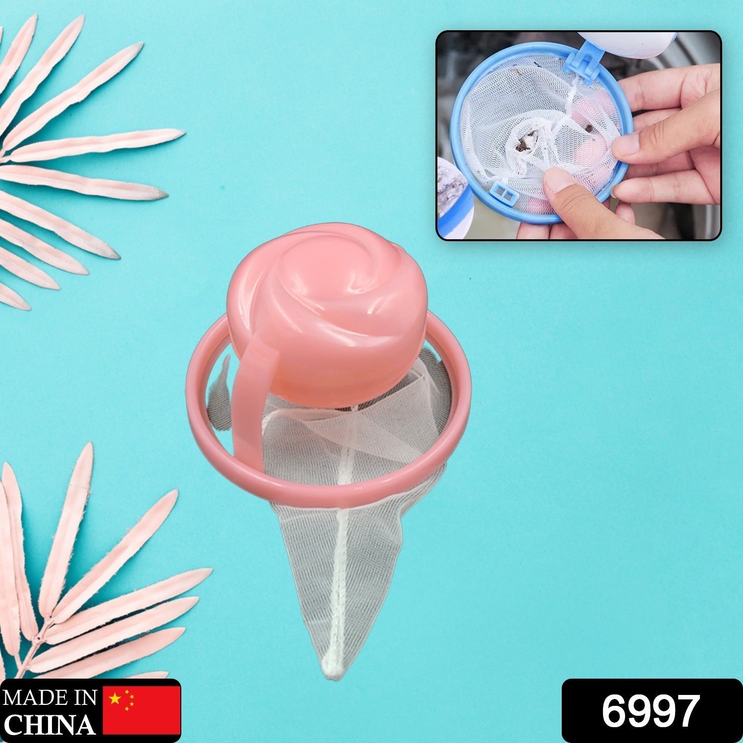 WASHING MACHINE FLOATING FILTER LINT MESH BAG NET POUCH HAIR / LINT CATCHER HOUSEHOLD TOOL - infinityexculsivestore.com
