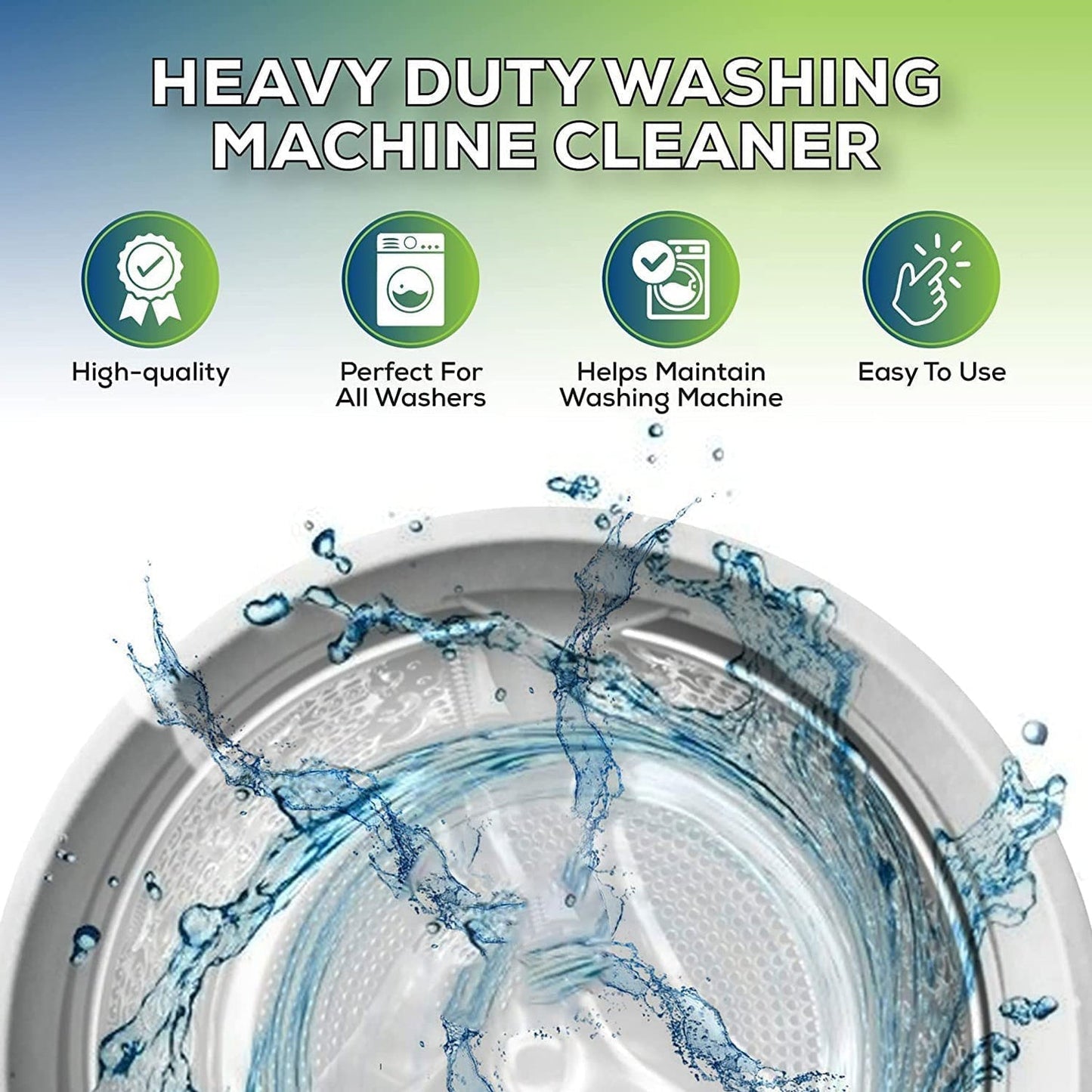 WASHING MACHINE STAIN TANK CLEANER DEEP CLEANING DETERGENT POWDER ( 1PC ) - infinityexculsivestore.com