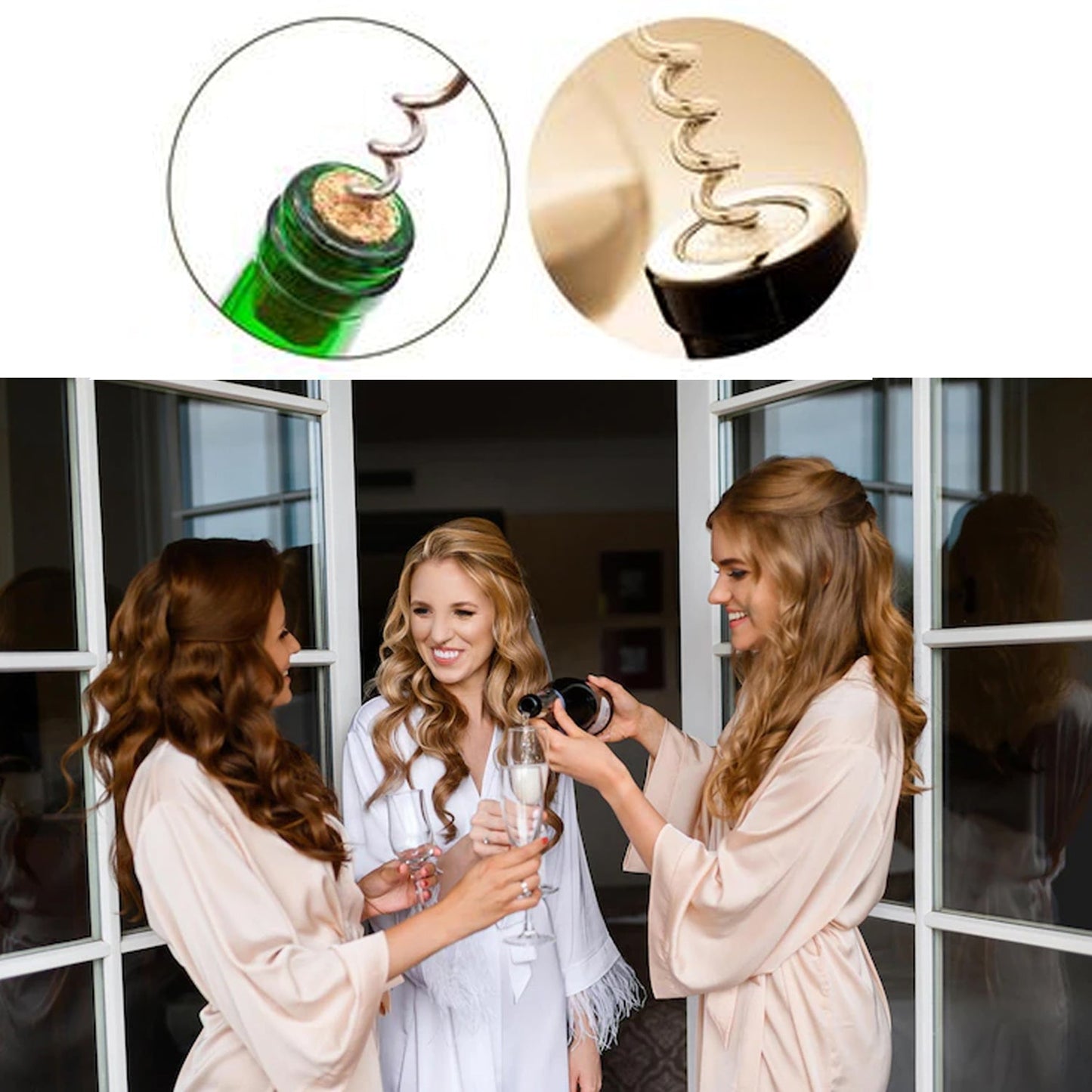 Waiter Wine Corkscrew Bottle Beer Cap Opener for Restaurants Bar Home - infinityexculsivestore.com