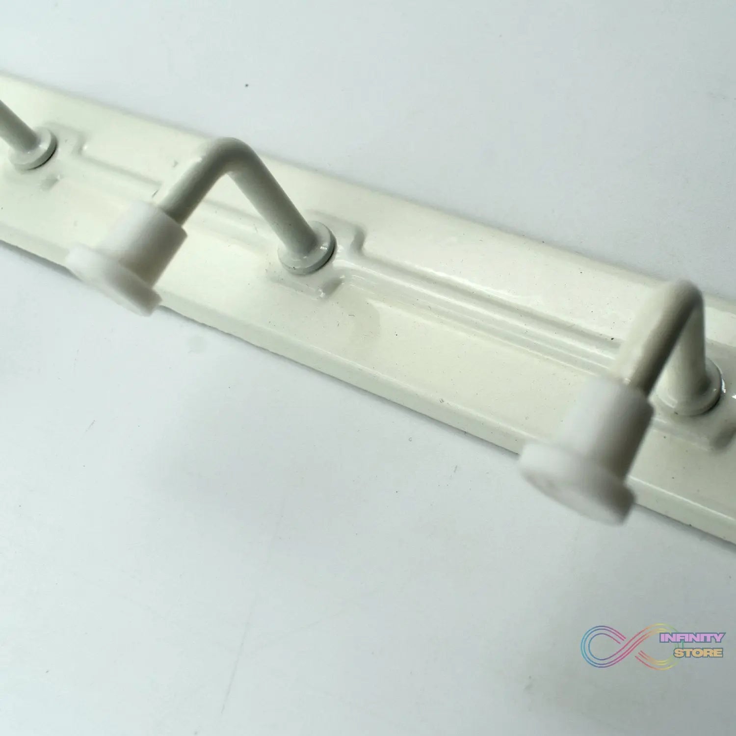 Wall hook hanger with steel finish.