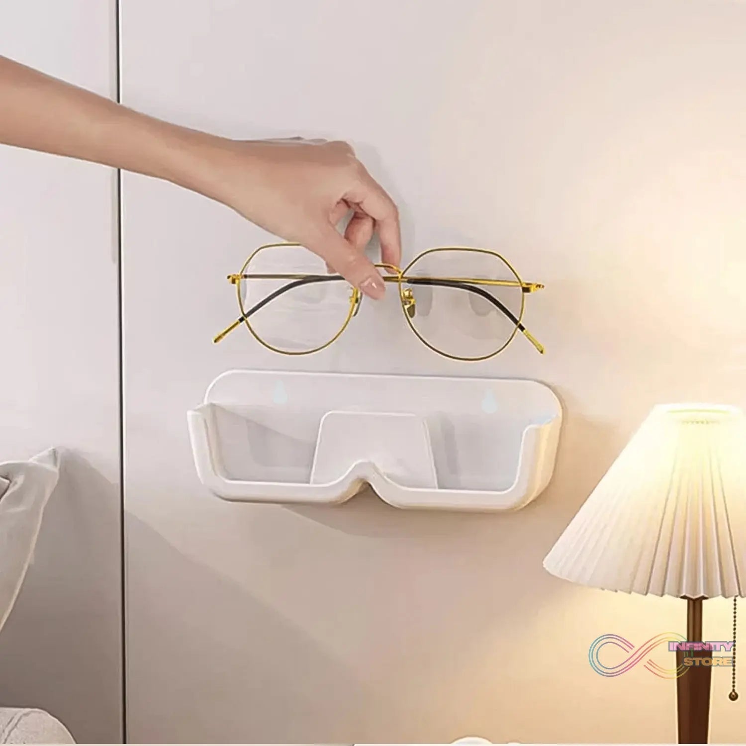 Wall Mount / Adhesive Sunglass Holder (1 Pc) - infinityexculsivestore.com