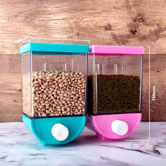 Wall mounted storage box, assorted color, 1100 ml.