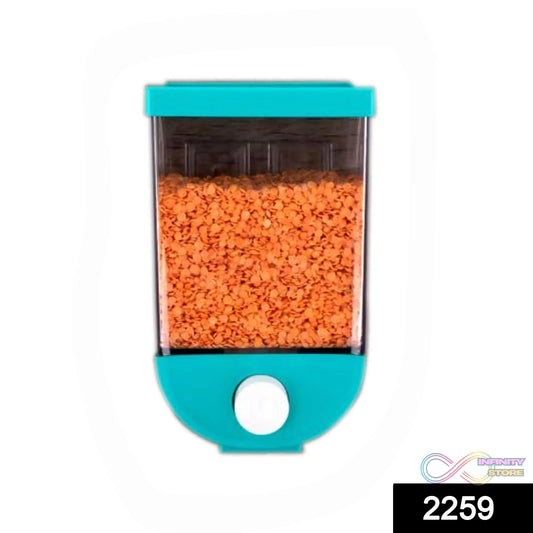 1100 ml wall mounted storage box, assorted colors.