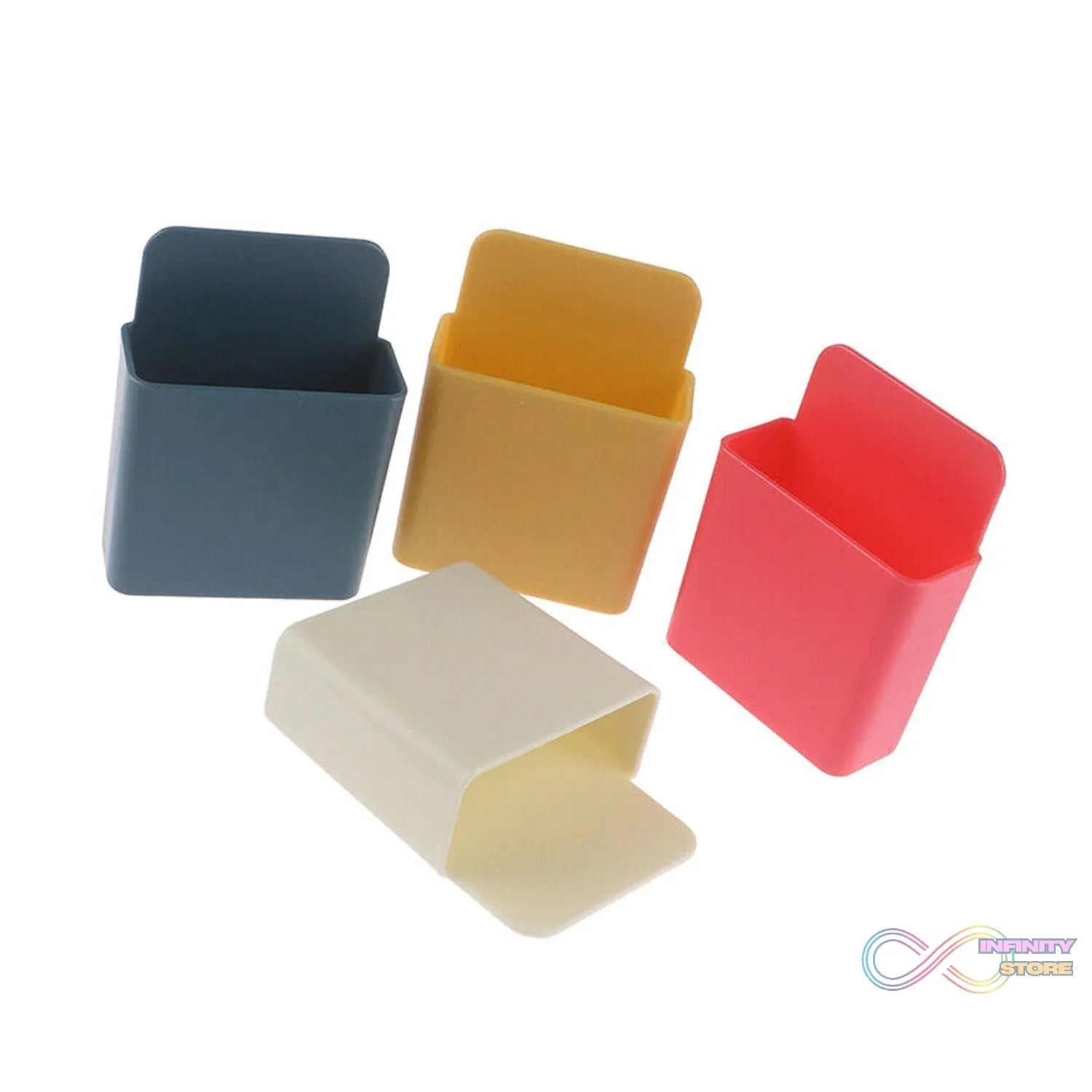 Wall - Mounted Storage Case with Charging Port - Pack of 4 - infinityexculsivestore.com