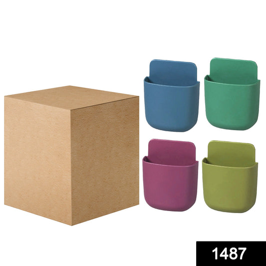 Wall Mounted Storage Case with Mobile Phone Charging Holder - infinityexculsivestore.com