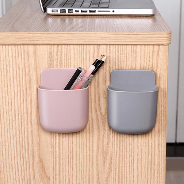Wall Mounted Storage Case with Mobile Phone Charging Holder - infinityexculsivestore.com