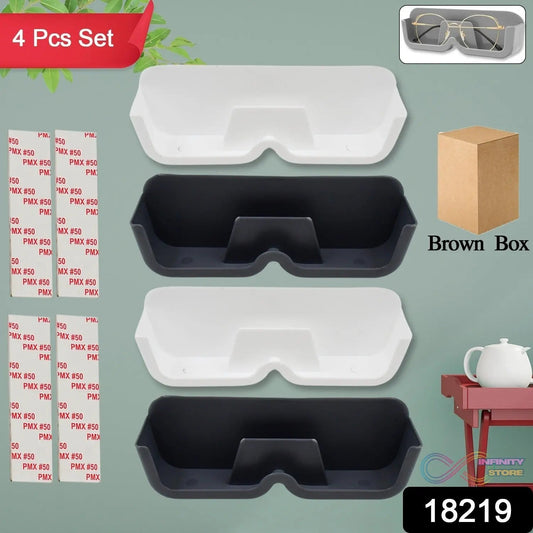Wall Mounted Sunglasses Holder (4 Pcs Set) - infinityexculsivestore.com