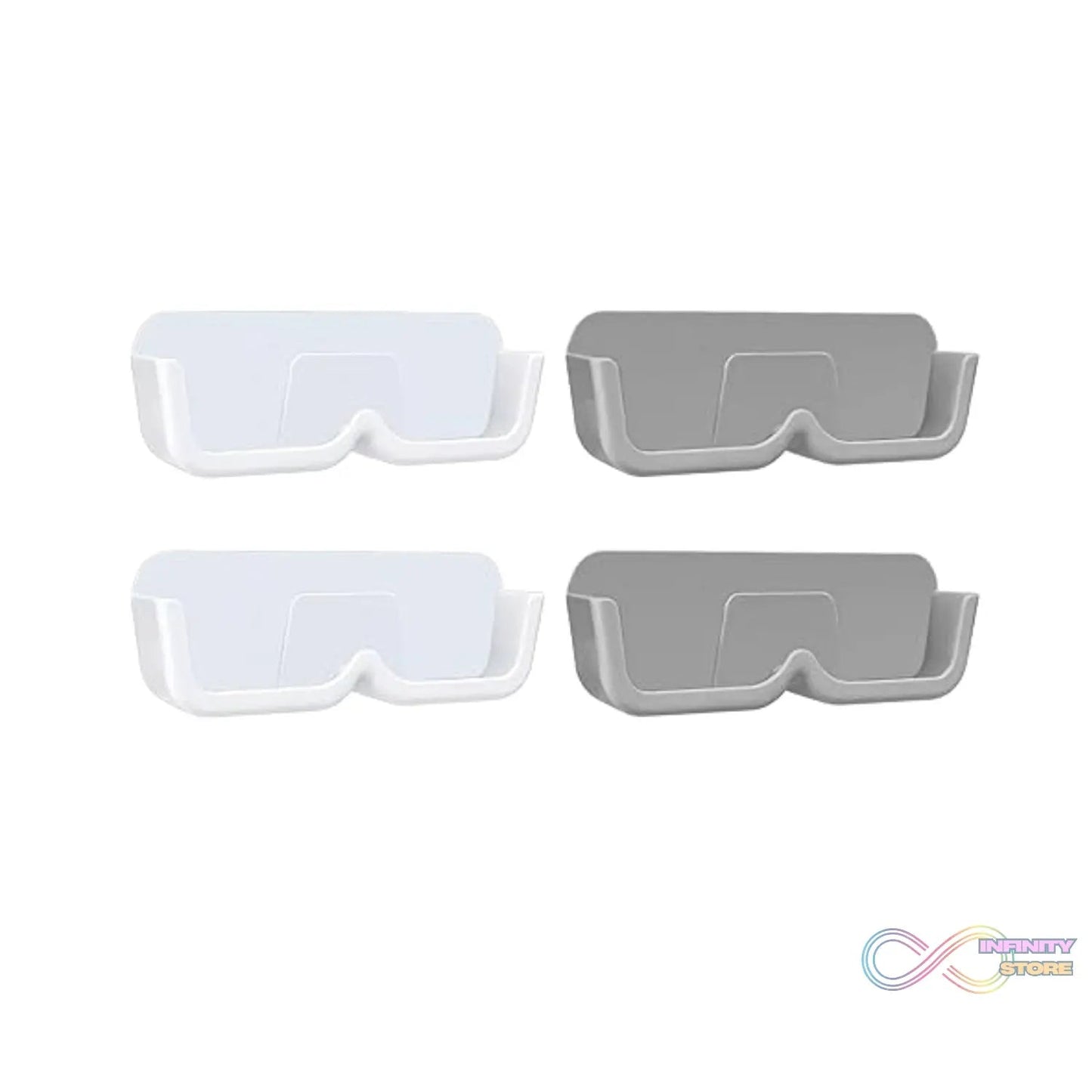 Wall Mounted Sunglasses Holder (4 Pcs Set) - infinityexculsivestore.com