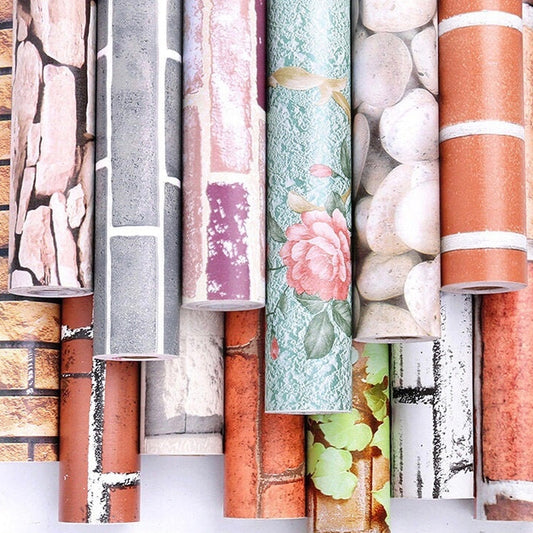 Wall Stickers DIY Wallpaper Decal 3D Self Adhesive House Office Decorative, Living Room, Hall, Kitchen Shelf Contact Paper Interior - infinityexculsivestore.com