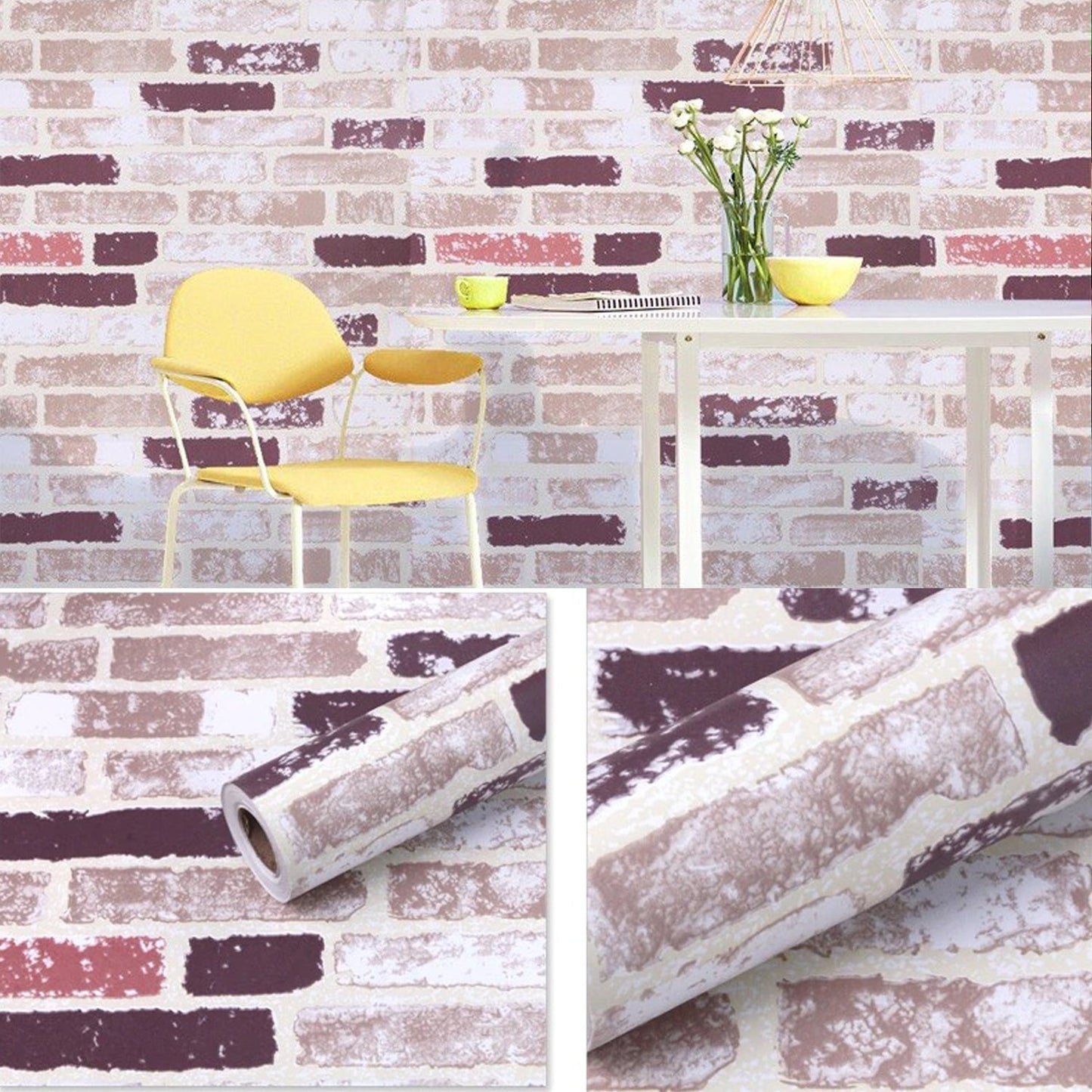 Wall Stickers DIY Wallpaper Decal 3D Self Adhesive House Office Decorative, Living Room, Hall, Kitchen Shelf Contact Paper Interior - infinityexculsivestore.com