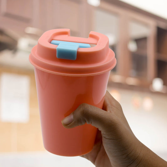 Wall Water Coffee Cup For Home Outdoor Works, Appreciation and Motivation Portable Plastic Coffee Cup for Travel, Home, Office, Gift for Travel Lovers - infinityexculsivestore.com
