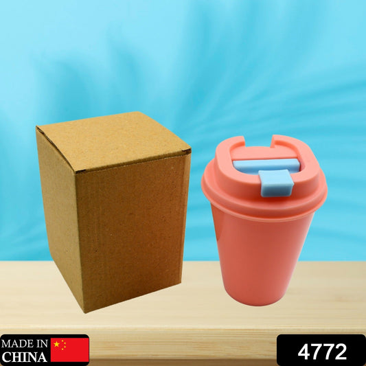 Wall Water Coffee Cup For Home Outdoor Works, Appreciation and Motivation Portable Plastic Coffee Cup for Travel, Home, Office, Gift for Travel Lovers - infinityexculsivestore.com