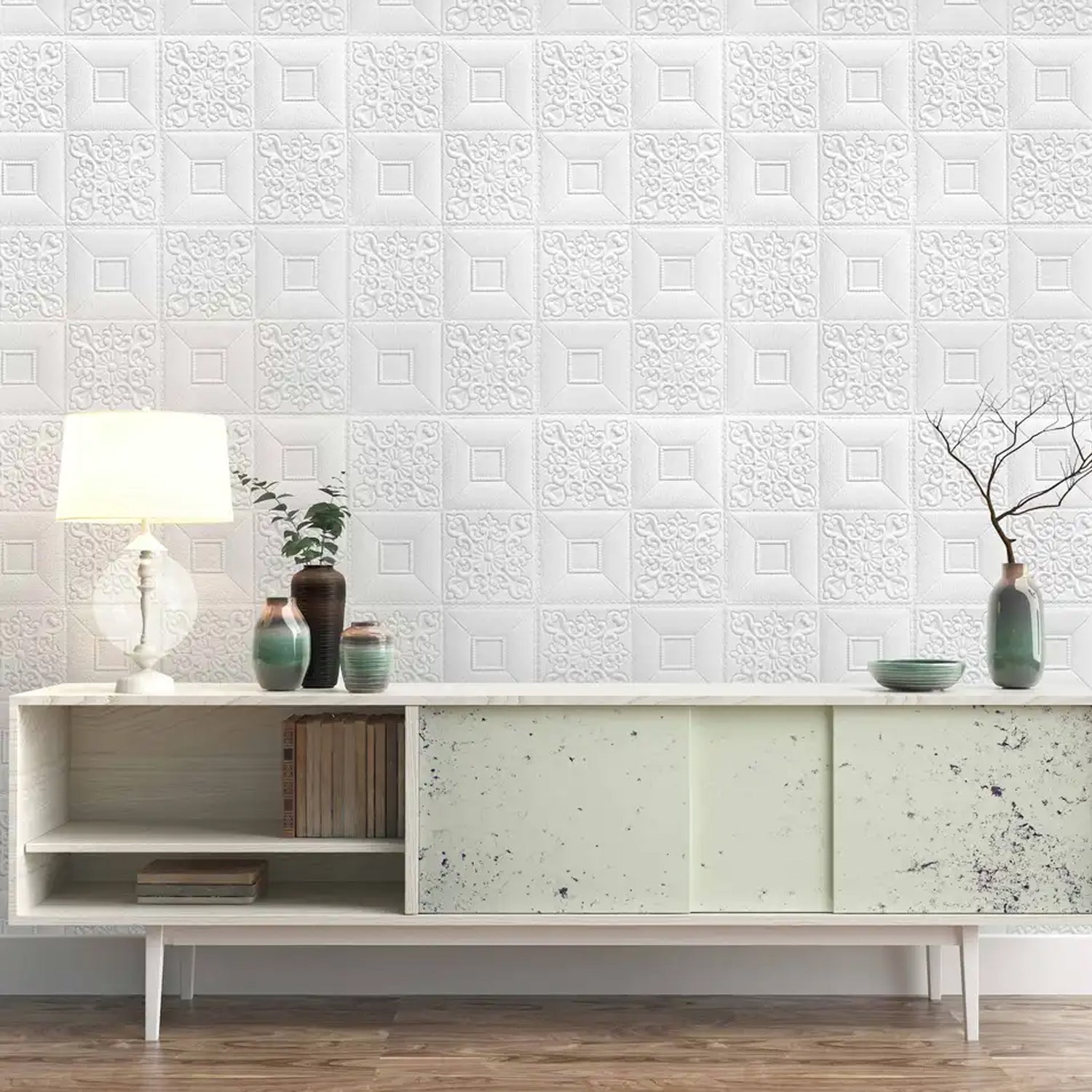 Wallpaper 3D Foam Wallpaper Sticker Panels - infinityexculsivestore.com