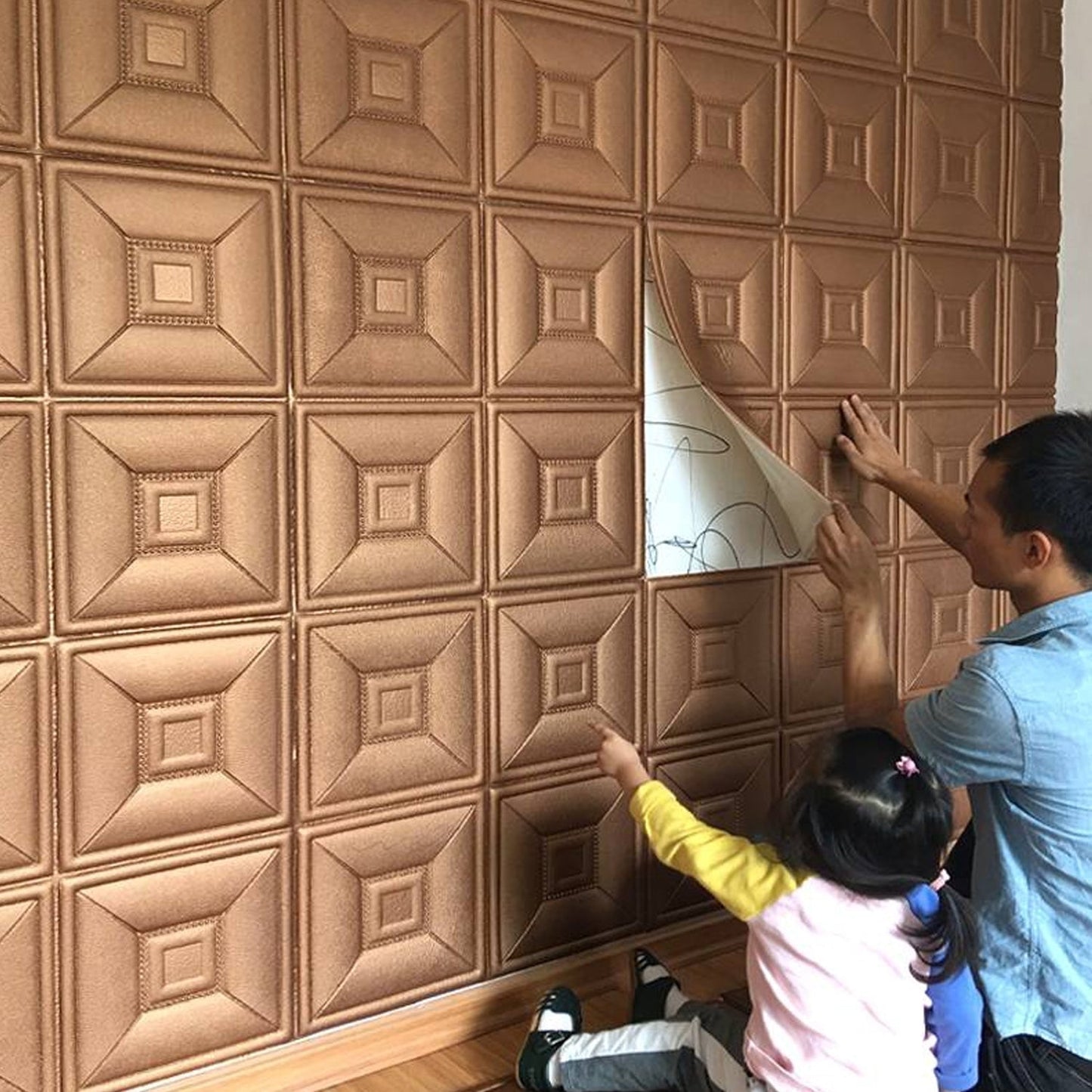 Wallpaper 3D Foam Wallpaper Sticker Panels - infinityexculsivestore.com