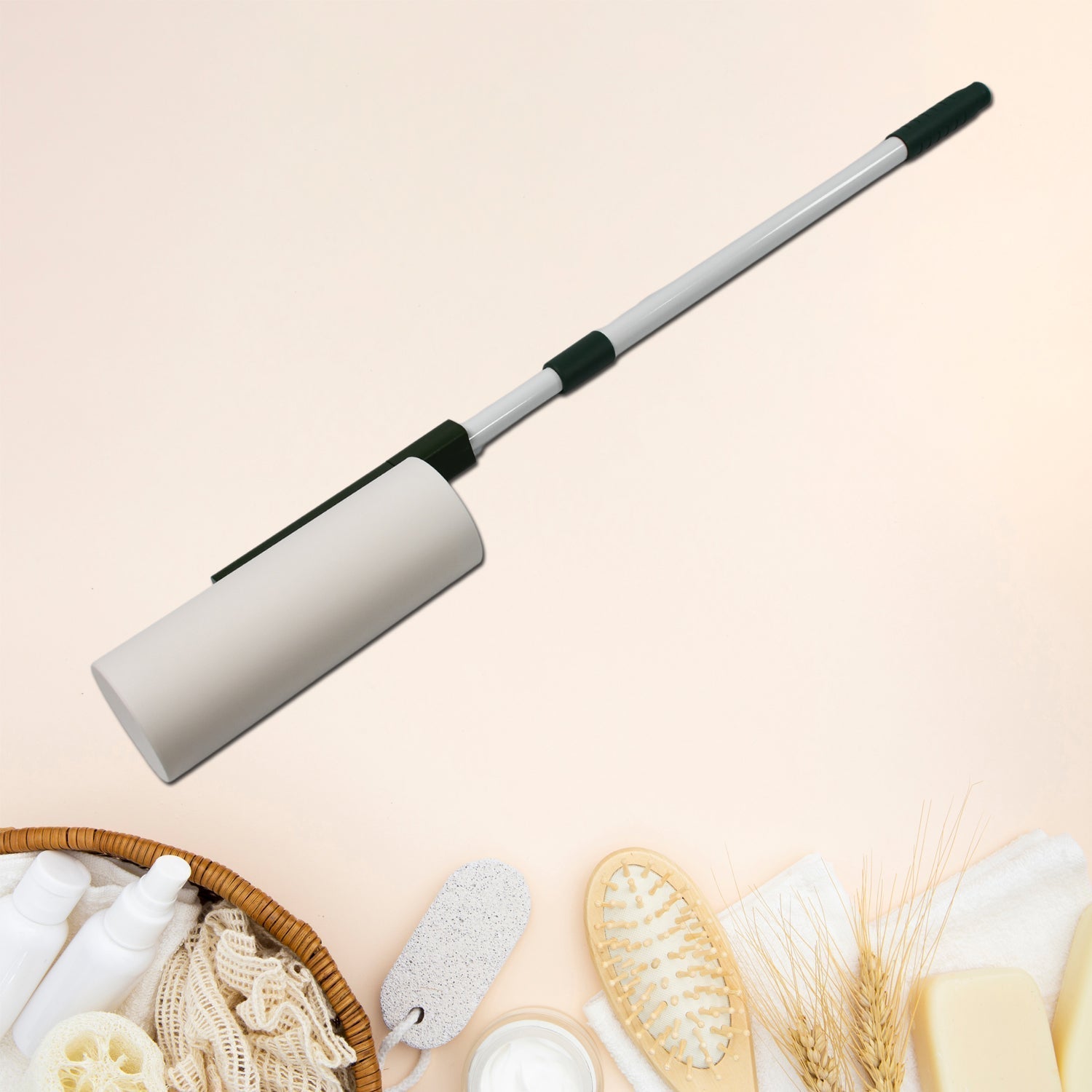 Washable Reusable Lint Roller with Extendable Handle for Carpet, Floor, and Sofa. - infinityexculsivestore.com