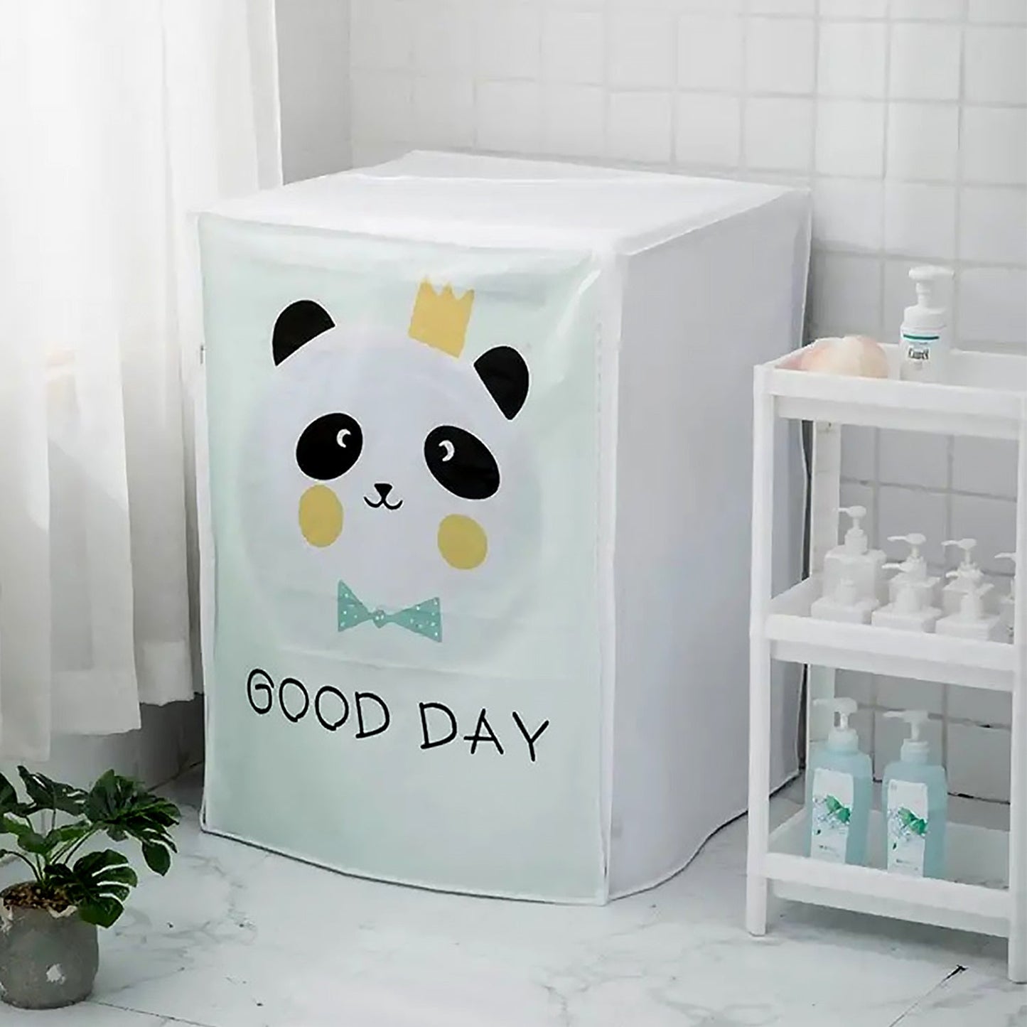 Washing Machine Cover Tumble Dryer Cover Sun Protection, Dustproof Washing Machine Protective Cover (85×60×55 cm) - infinityexculsivestore.com