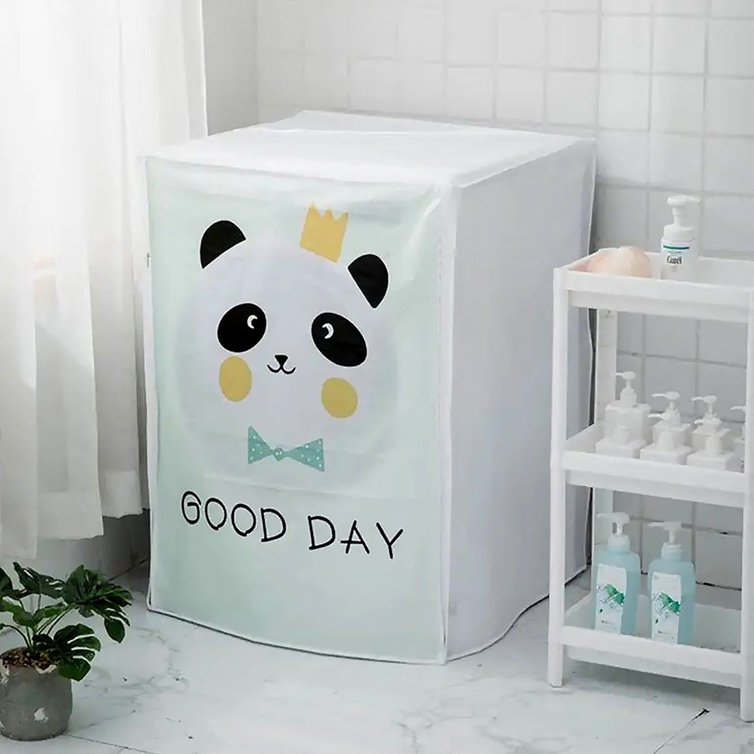 Washing Machine Cover Tumble Dryer Cover Sun Protection, Dustproof Washing Machine Protective Cover (85×60×55 cm) - infinityexculsivestore.com