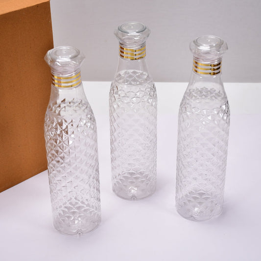 Water Bottle With Diamond Cut Used By Kids, Children's ( 3 pcs ) - infinityexculsivestore.com