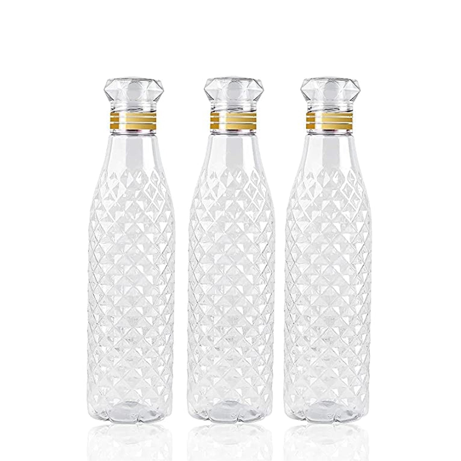 Water Bottle With Diamond Cut Used By Kids, Children's ( 3 pcs ) - infinityexculsivestore.com