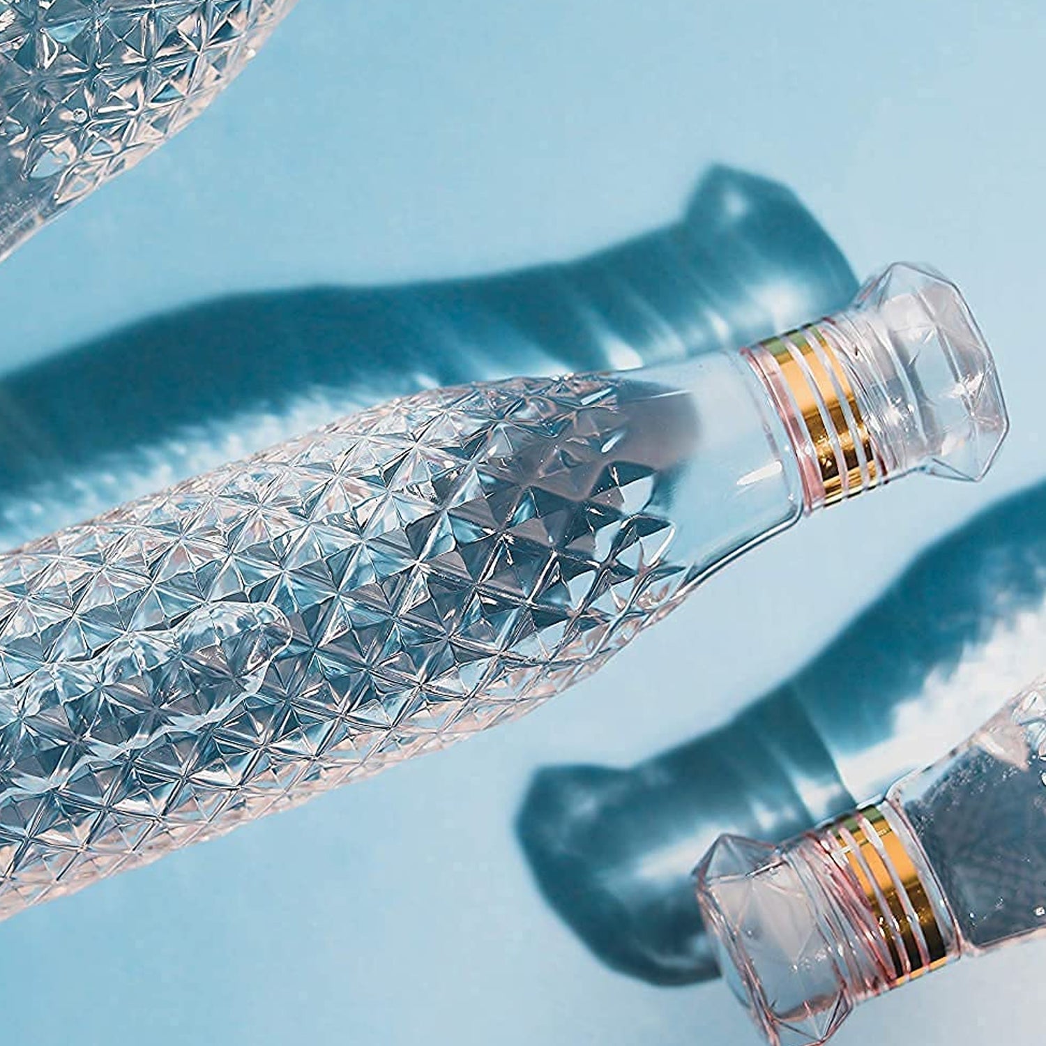 Water Bottle With Diamond Cut Used By Kids, Children's ( 3 pcs ) - infinityexculsivestore.com