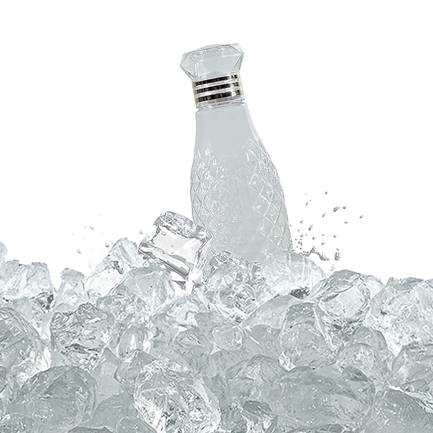 Water Bottle With Diamond Cut Used By Kids, Children's ( 3 pcs ) - infinityexculsivestore.com