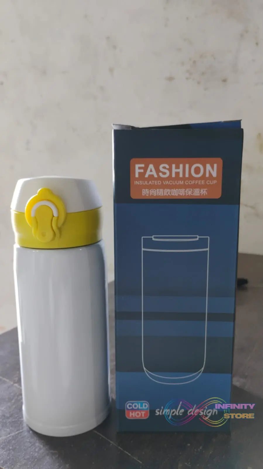 Water Bottle for Kids – Insulated Vacuum Stainless Steel Bottle (300 ML Approx) - infinityexculsivestore.com