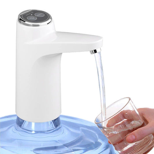 Water Dispenser, Portable Water Bottle Pump USB Charging Electric Automatic Drinking Pump, Portable Drinking Dispenser Pump for Home Kitchen Living Room Office Camping - infinityexculsivestore.com