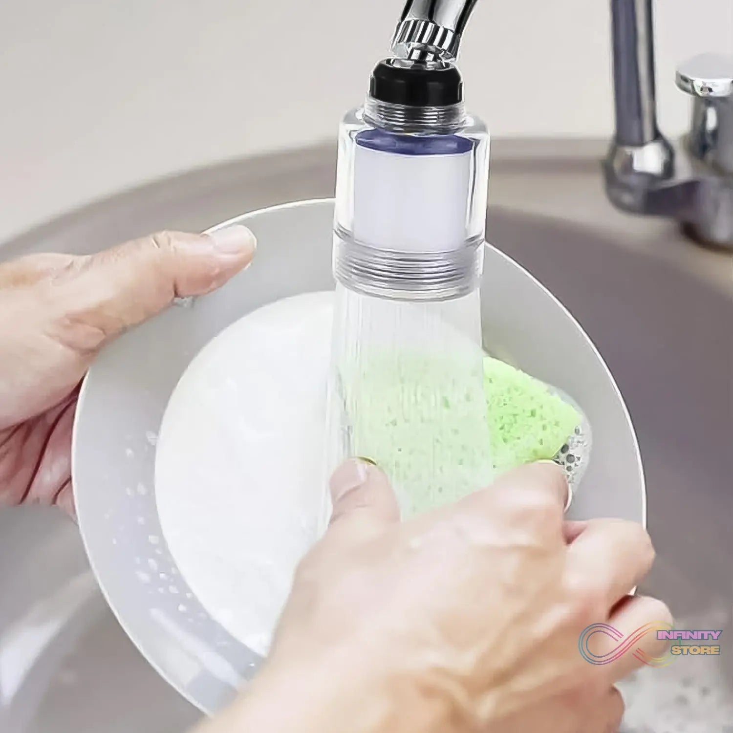 Water Faucet Extender, Swivel Faucet Aerator (1 Pc) - infinityexculsivestore.com
