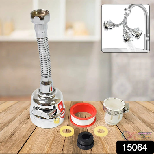 Water Faucet Sprayer Tap Extender for Kitchen Sink (1 Set) - infinityexculsivestore.com