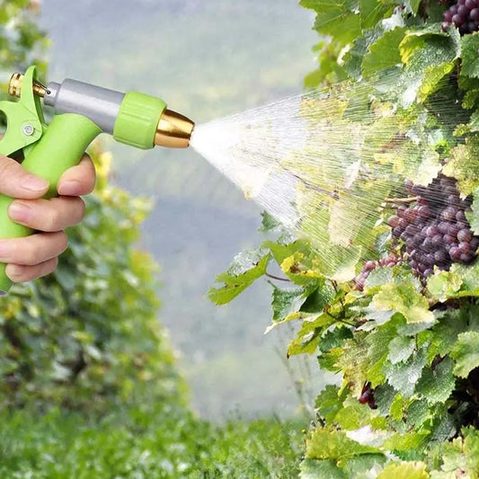 Water Spray Nozzle, Hose Sprayer, High Pressure Long Range Zinc Alloy Rotatable for Gardening Spray Adjustable High Pressure Car Washer Washing Water Spray Gun - infinityexculsivestore.com