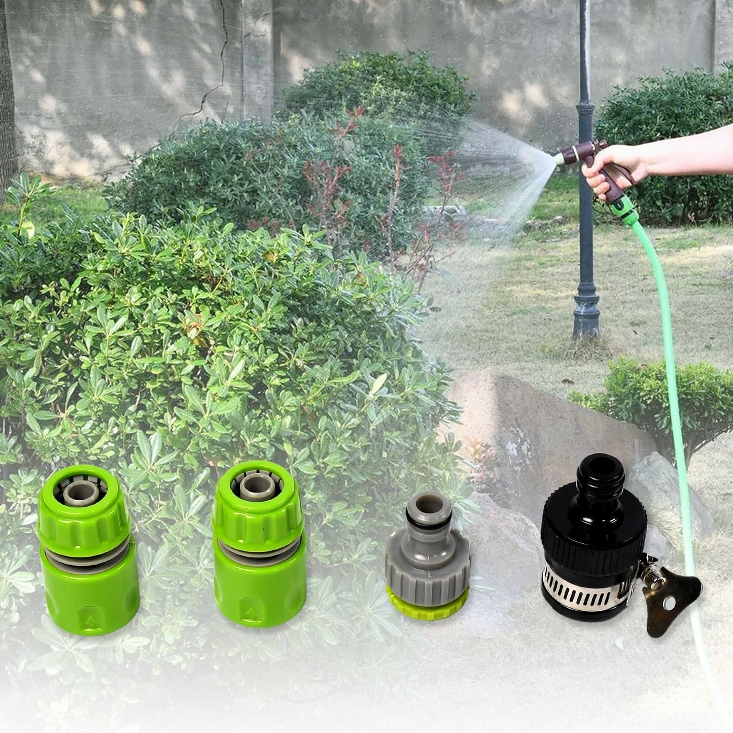Water Spray Nozzle, Hose Sprayer, High Pressure Long Range Zinc Alloy Rotatable for Gardening Spray Adjustable High Pressure Car Washer Washing Water Spray Gun - infinityexculsivestore.com