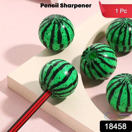Watermelon Shaped Pencil Sharpener (1 Pc) - infinityexculsivestore.com