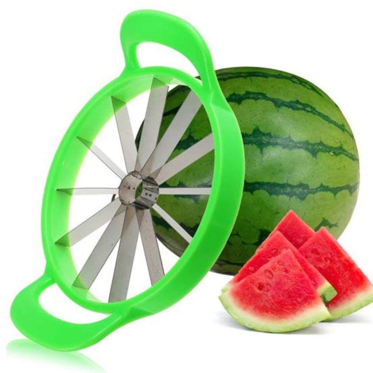Watermelon Slicer Cutter Steel Fruit Perfect Corer Slicer Kitchen Tools - infinityexculsivestore.com