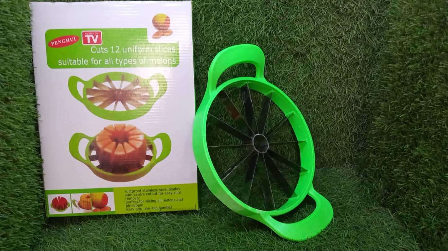 Watermelon Slicer Cutter Steel Fruit Perfect Corer Slicer Kitchen Tools - infinityexculsivestore.com