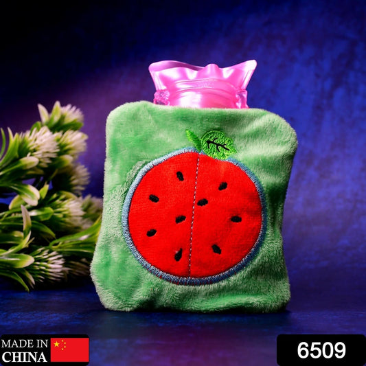 Watermelon small Hot Water Bag with Cover for Pain Relief, Neck, Shoulder Pain and Hand, Feet Warmer, Menstrual Cramps. - infinityexculsivestore.com