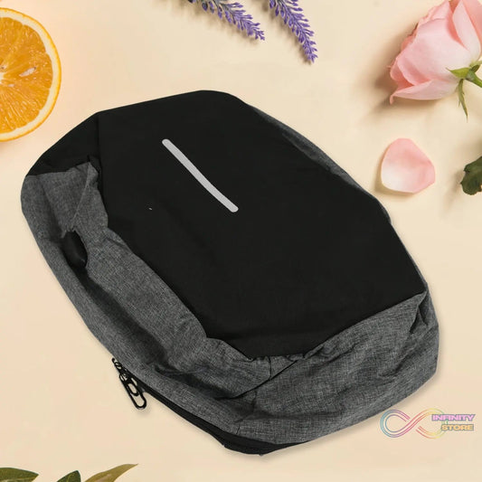 Waterproof Anti - Theft Crossbody Sling Bag β PU Leather with USB Charging - infinityexculsivestore.com