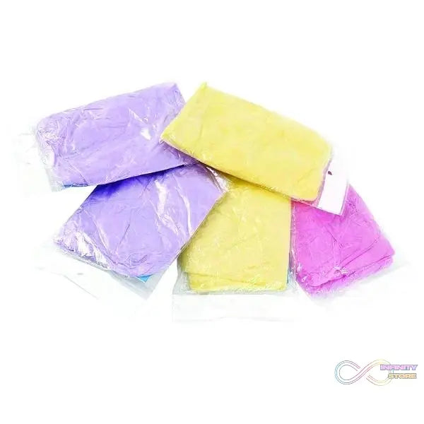 Disposable raincoat with hood and sleeves