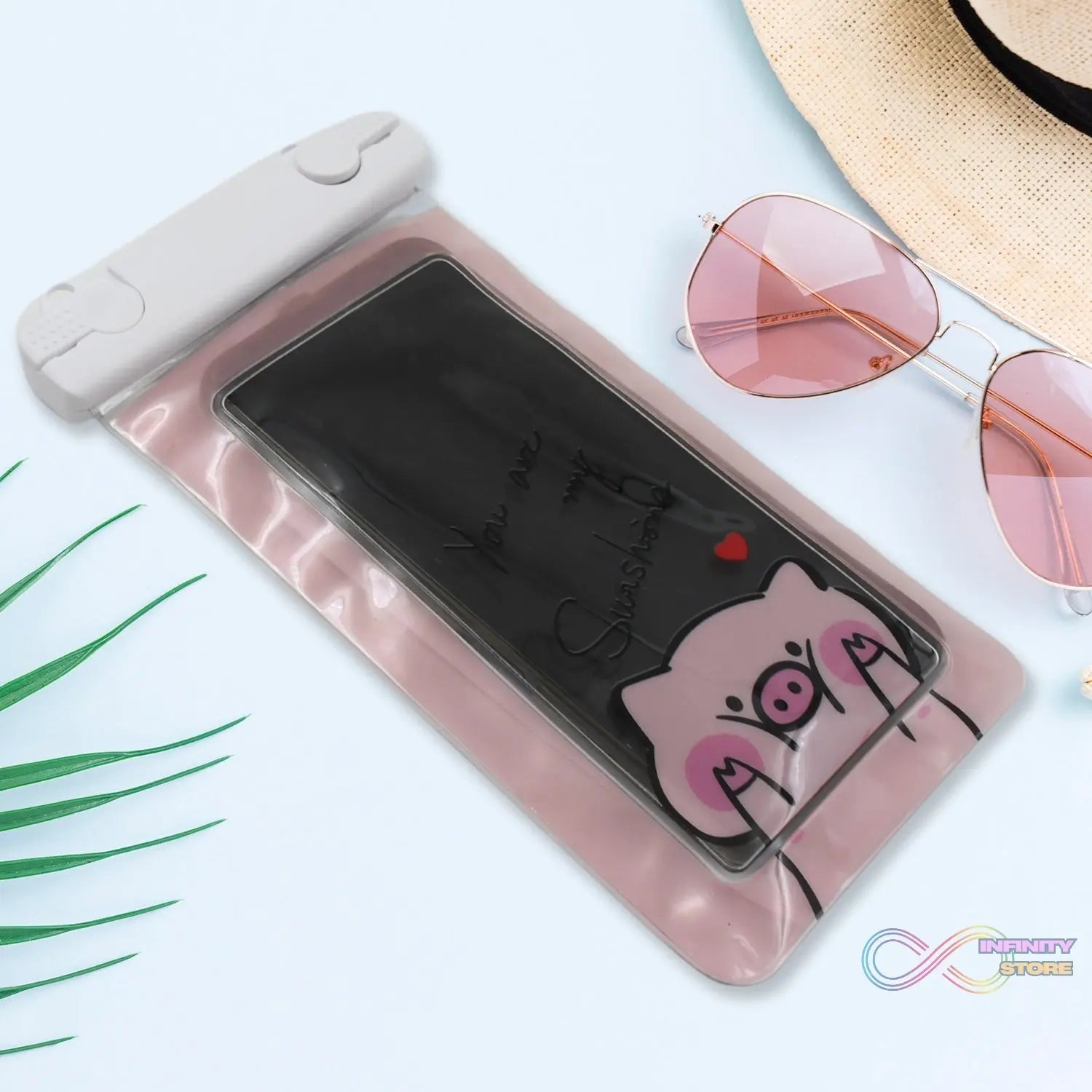 Waterproof Pouch Lock Mobile Cover Underwater Mobile Case For All Type Mobile Phone (1 Pc) - infinityexculsivestore.com