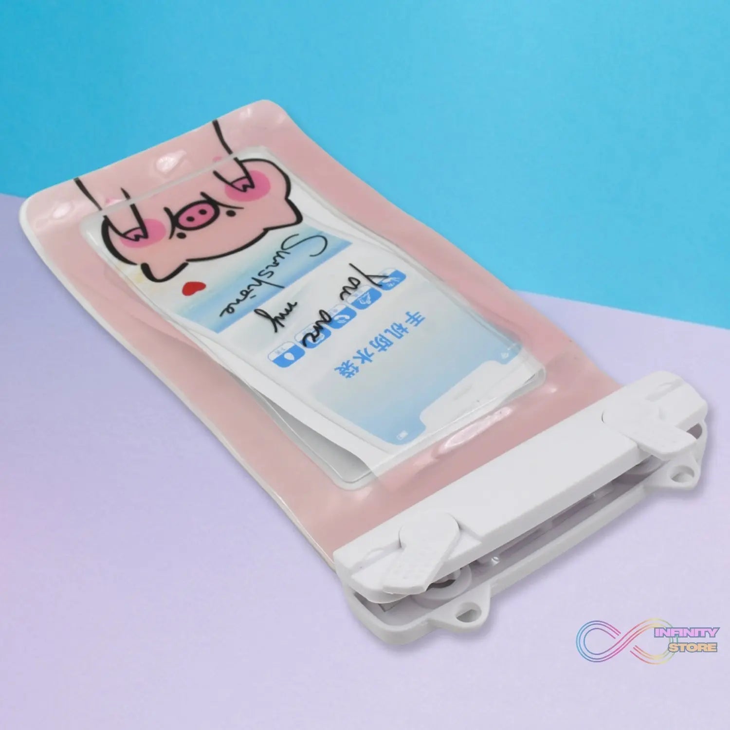 Waterproof Pouch Lock Mobile Cover Underwater Mobile Case For All Type Mobile Phone (1 Pc) - infinityexculsivestore.com