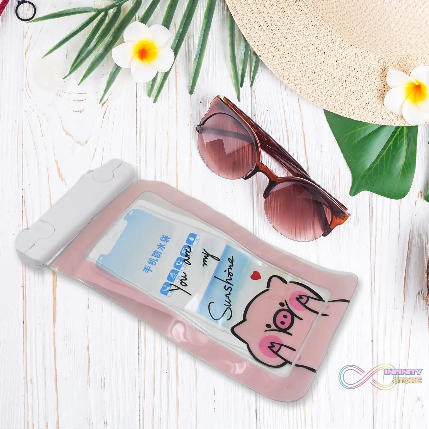 Waterproof Pouch Lock Mobile Cover Underwater Mobile Case For All Type Mobile Phone (1 Pc) - infinityexculsivestore.com