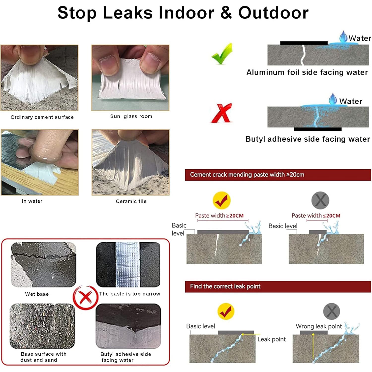 Waterproof Repair Tape for Pipe Leakage - infinityexculsivestore.com
