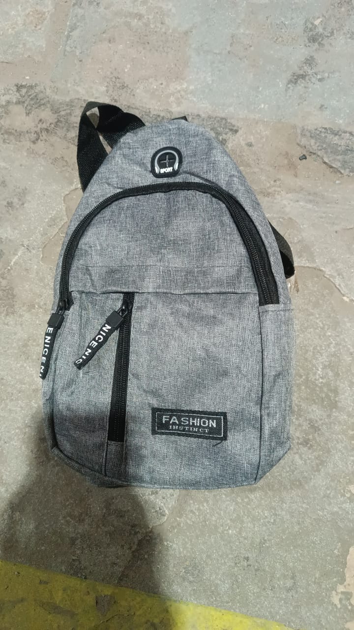 Waterproof Waist Bag, Shoulder Bags USB Charging Earphone Hook Sling Travel Bag (1 Pc) - infinityexculsivestore.com