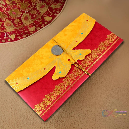 Wedding Gift Card / Cover (1 Pc / Multicolour) - infinityexculsivestore.com